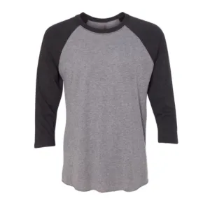 Raglan Tri-Blend 3/4 Sleeve Baseball Shirt