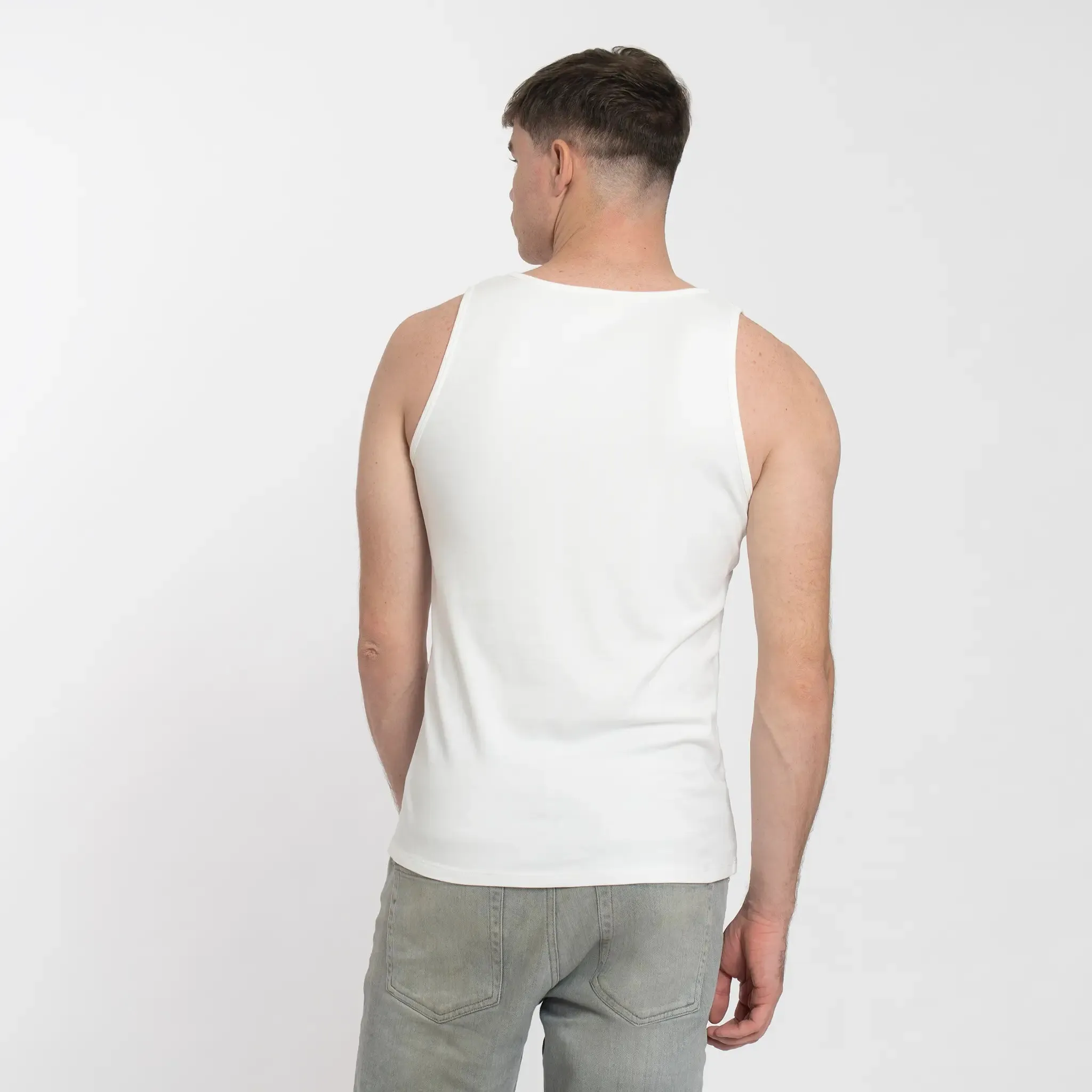 3 Pack - Men's Organic Pima Cotton Tank Tops