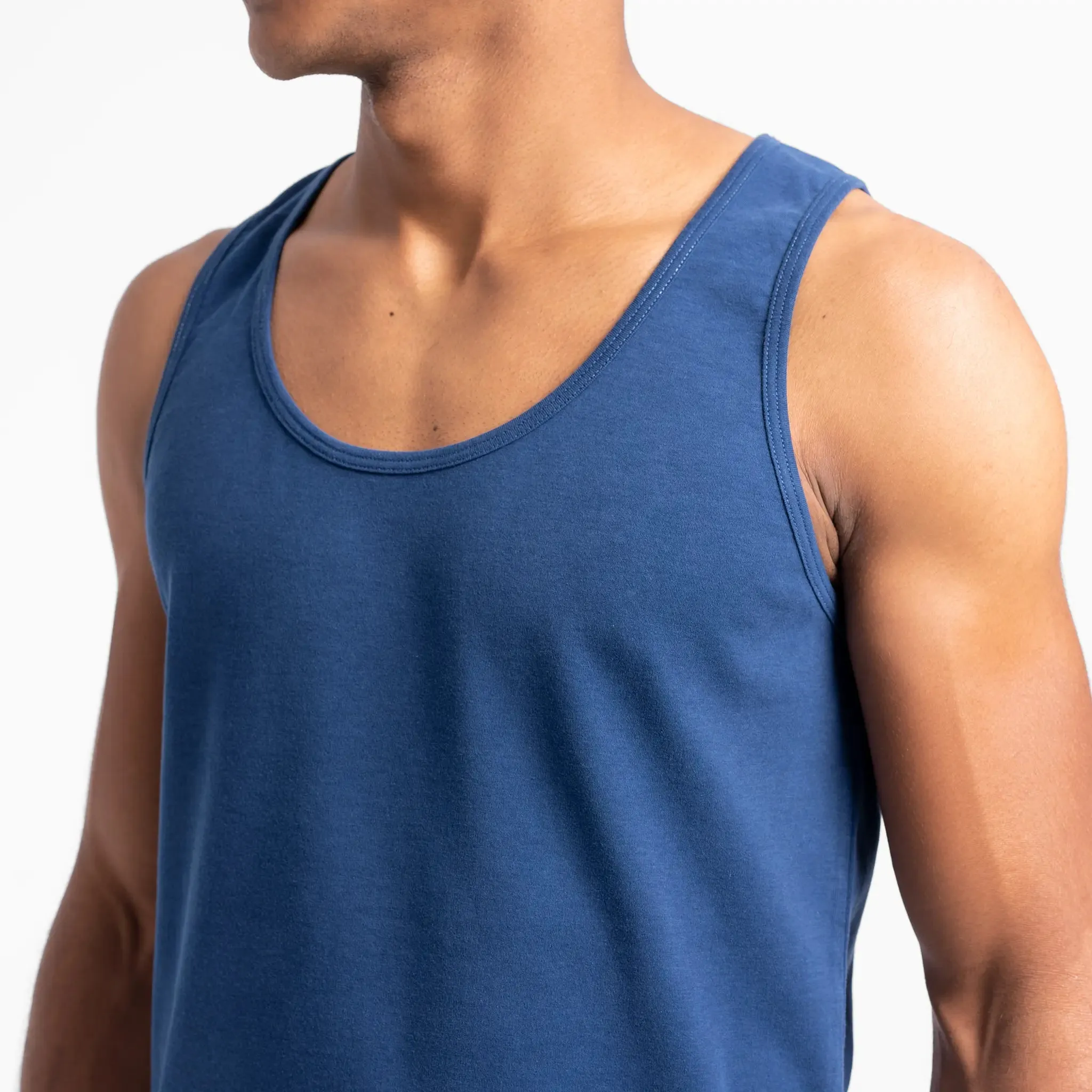 3 Pack - Men's Organic Pima Cotton Tank Tops