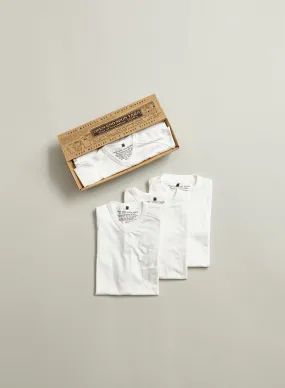 3-Pack T-Shirt in Off White