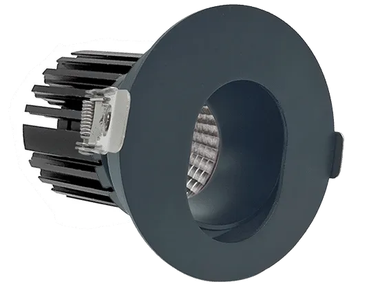 3" LED Architectural Winged Recessed Light, Slot Trim, 490 Lumens, 7 Watts, 120V, CCT Available 2700K, 3000K, 3500K, 4000K, or 5000K, Black or White