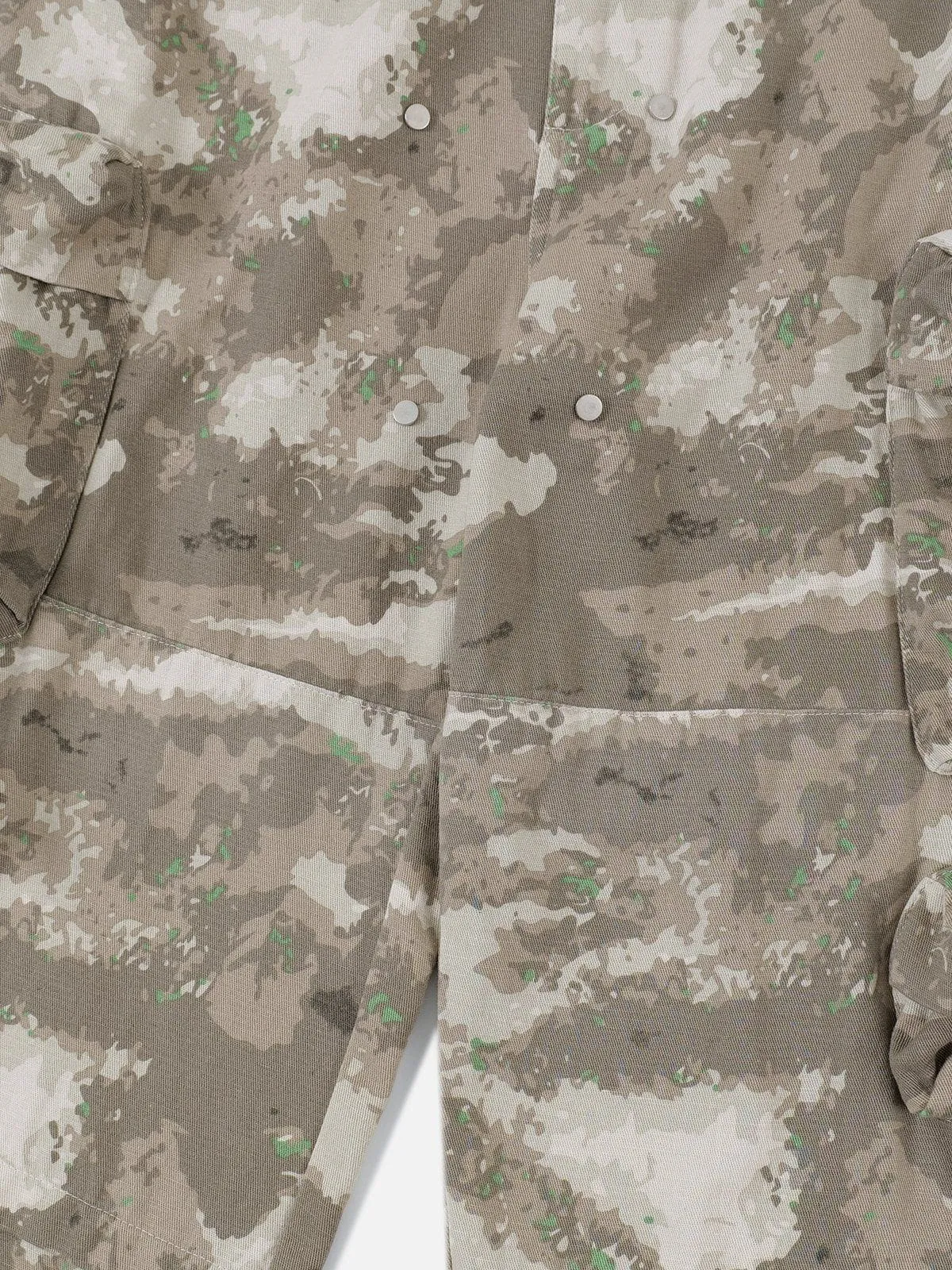 Aelfric Eden Camouflage Multi Pocket Cargo Pants