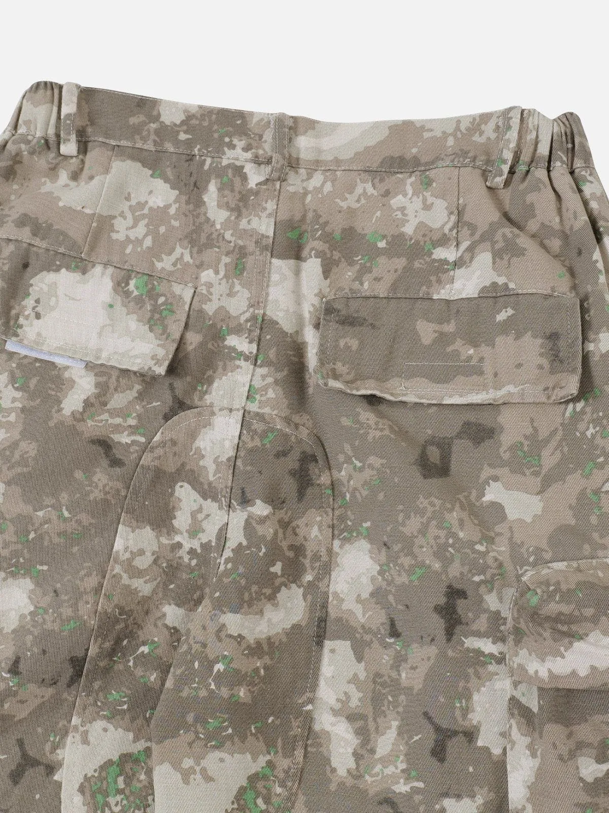 Aelfric Eden Camouflage Multi Pocket Cargo Pants