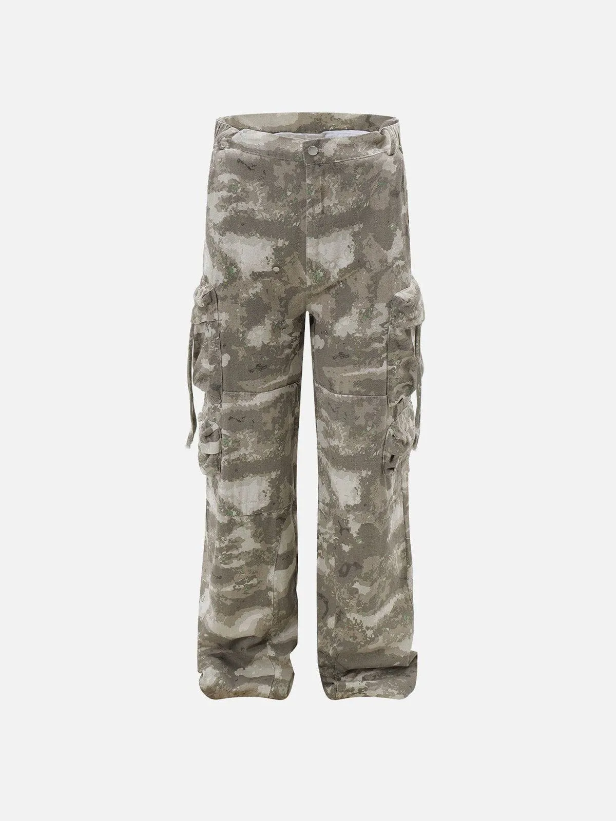 Aelfric Eden Camouflage Multi Pocket Cargo Pants