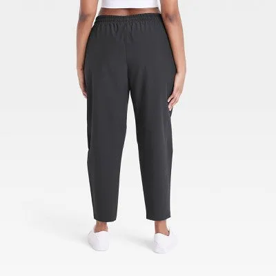 All In Motion Women's Stretch Woven High-Rise Tapered Pants Jogger UPF 50 