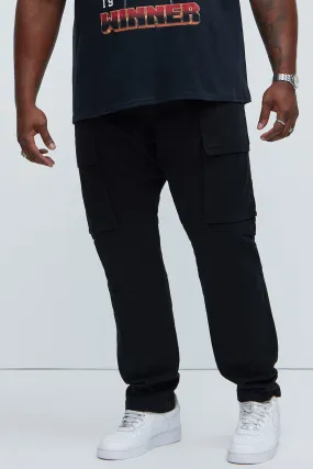 Allen Cargo Pants - Black