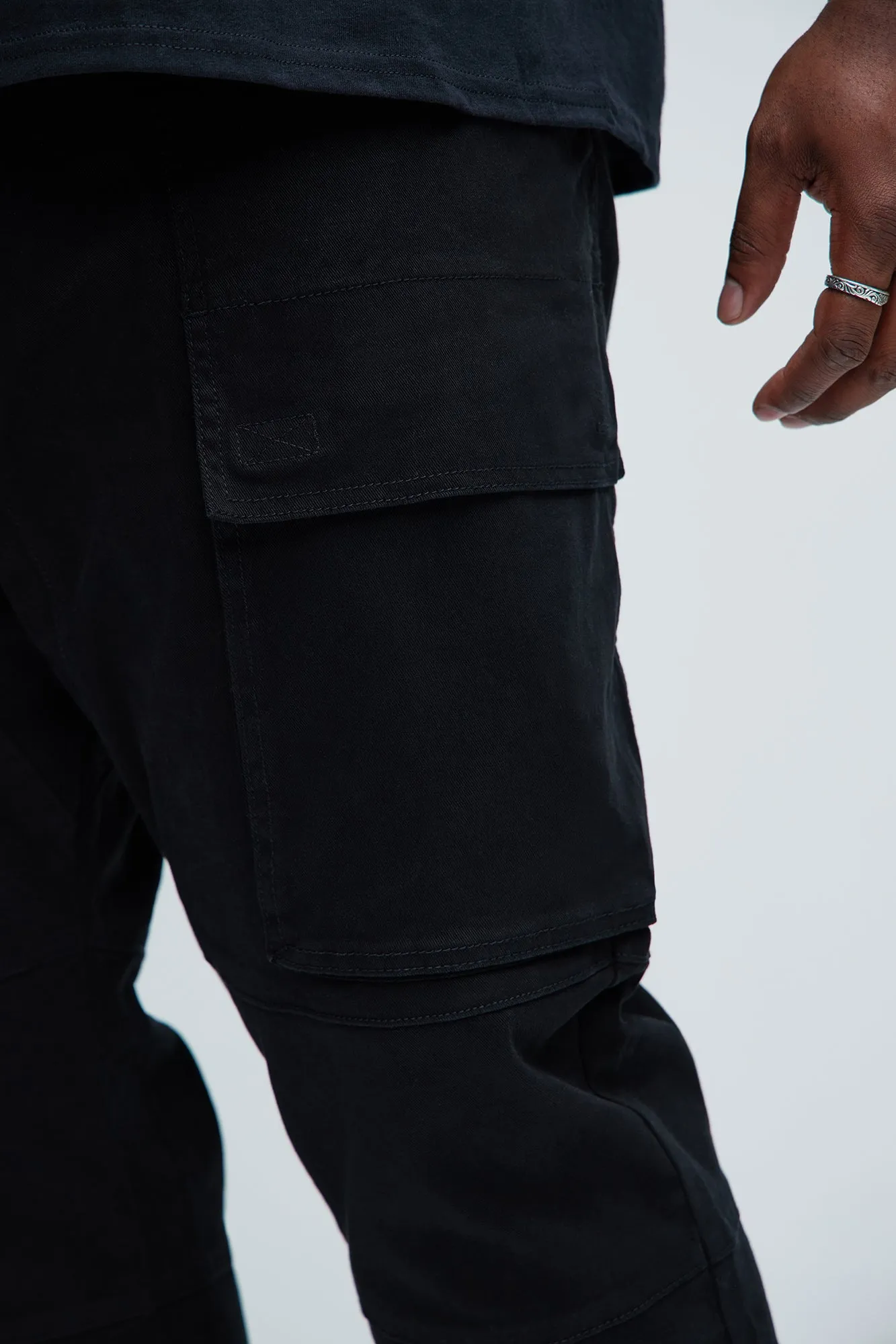 Allen Cargo Pants - Black