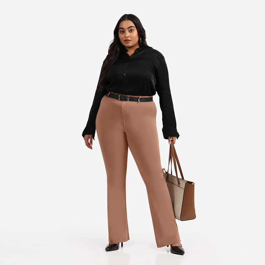 AM:PM Cotton Flare Pants - Lite