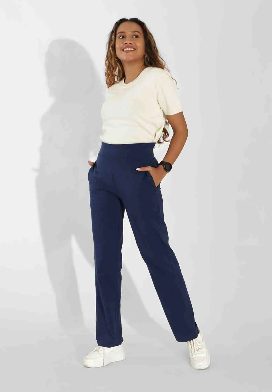 AM:PM Cotton Straight Pants