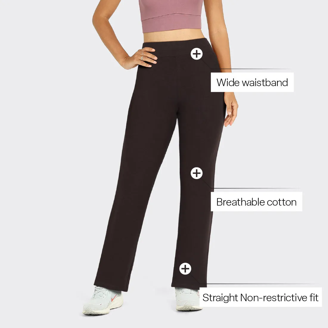 AM:PM Cotton Straight Pants