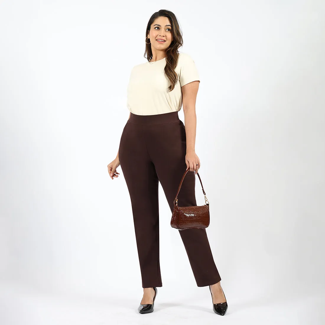 AM:PM Cotton Straight Pants