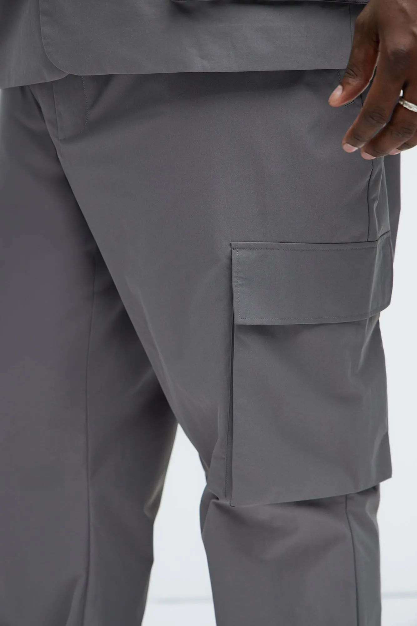 Ansel Tech Cargo Jogger - Charcoal