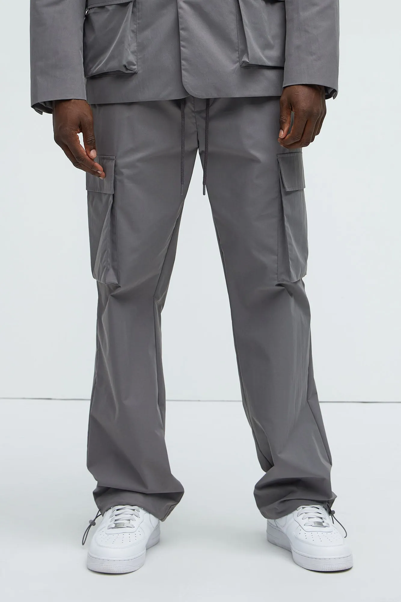 Ansel Tech Cargo Jogger - Charcoal