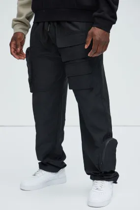 Ask About Me Cargo Pants - Black