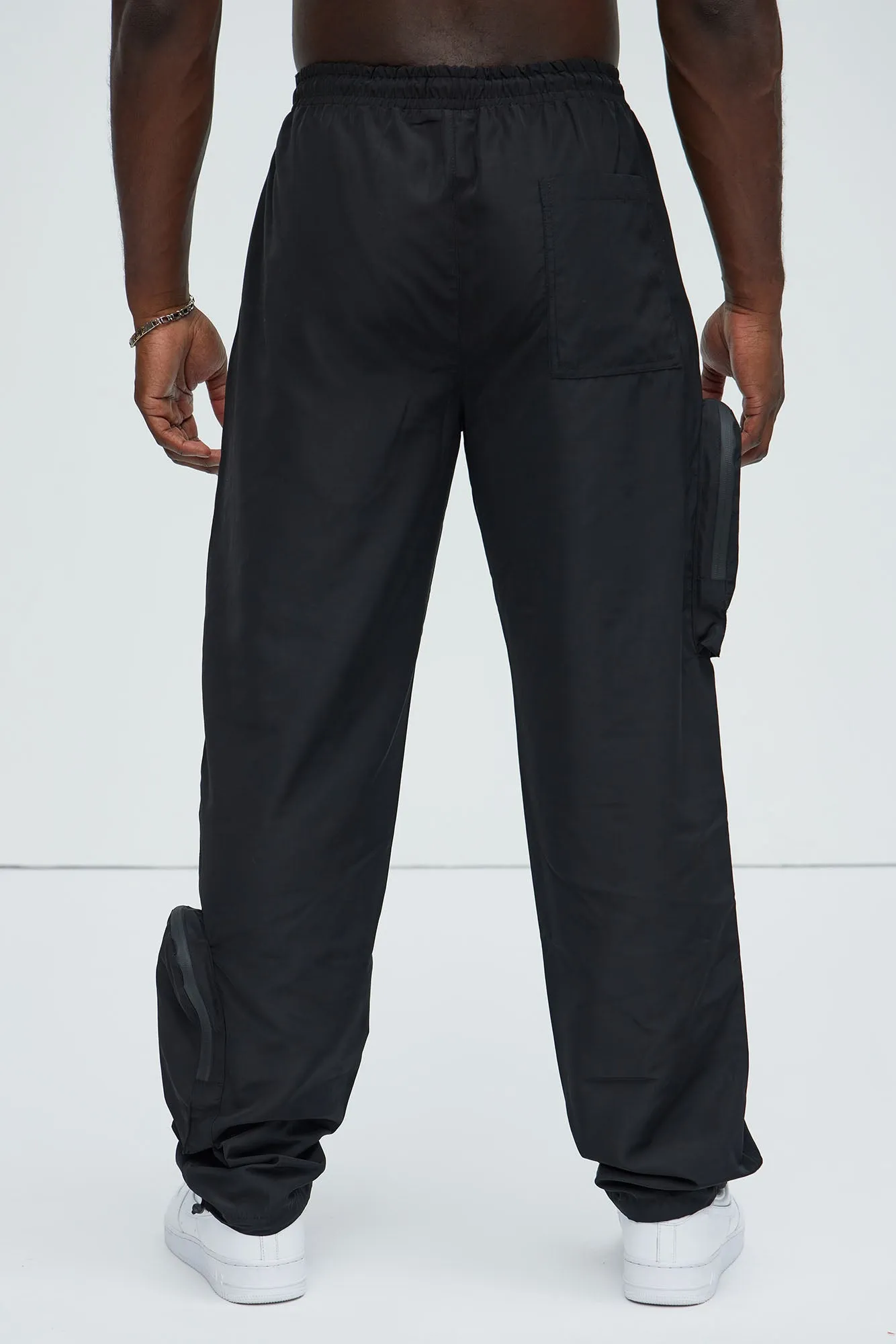 Ask About Me Cargo Pants - Black