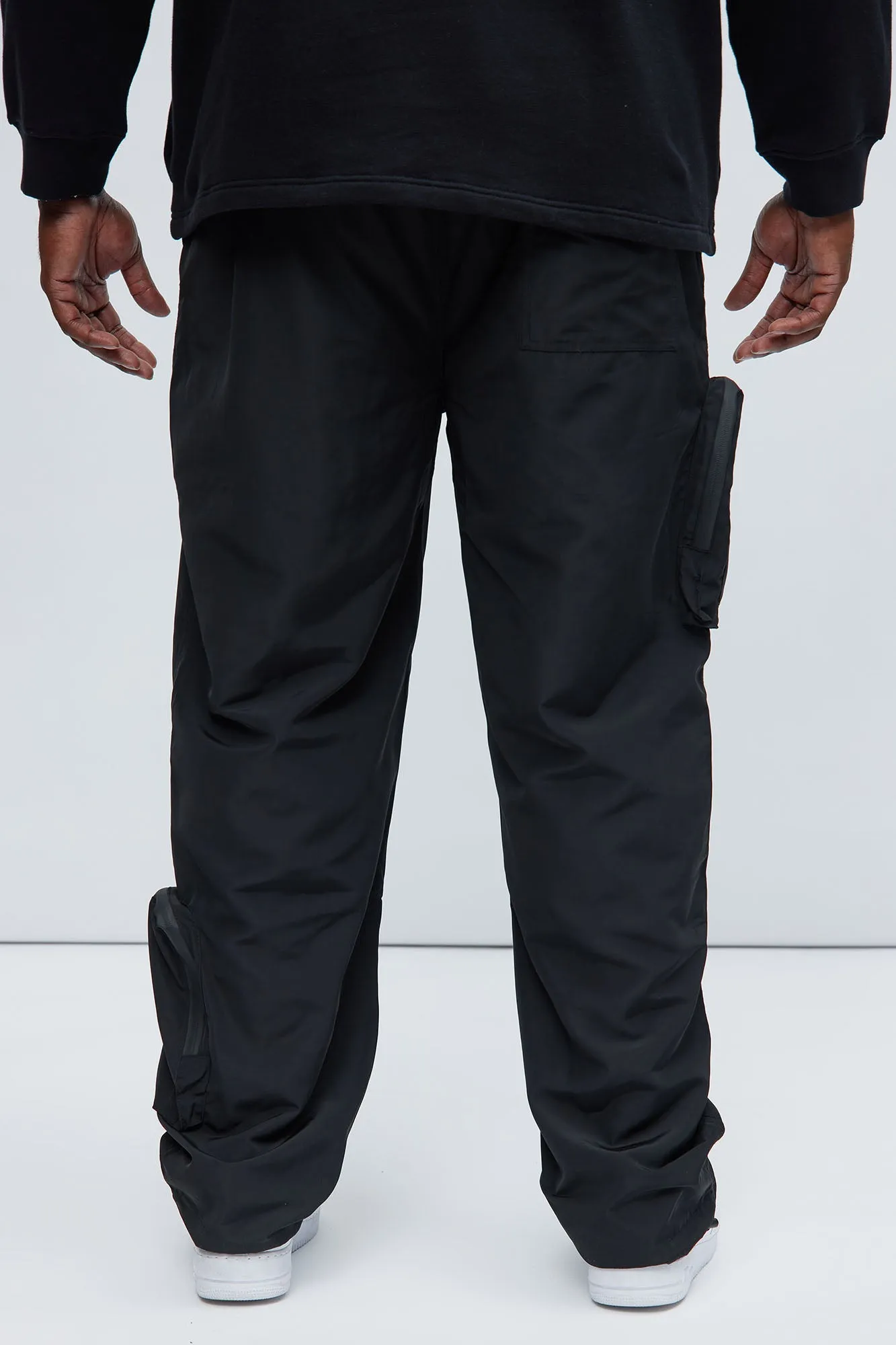 Ask About Me Cargo Pants - Black