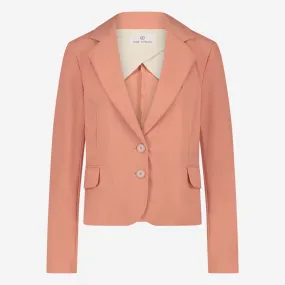 Atina Blazer Technical Jersey | Apricot