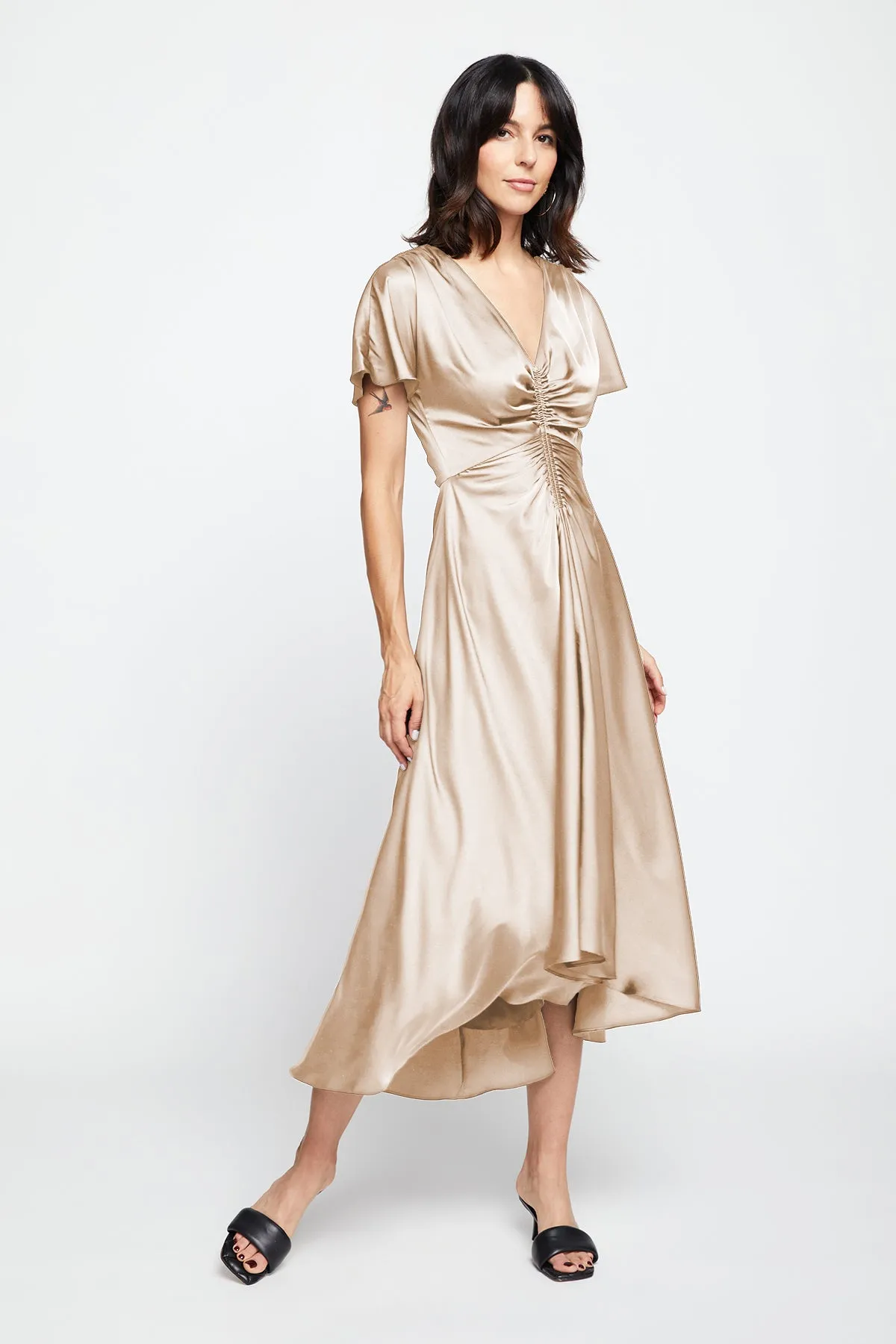 Bailey 44 Lori Dress In Champagne