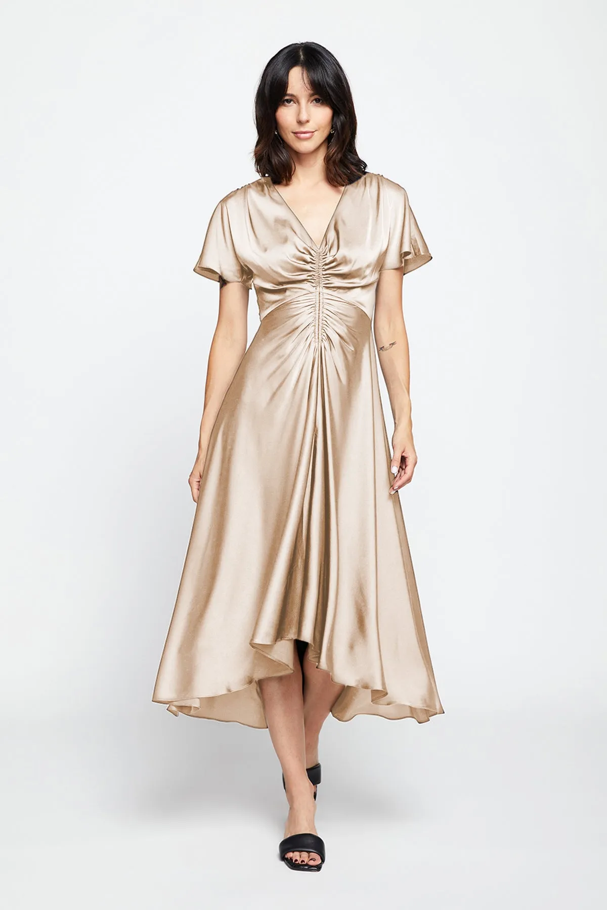 Bailey 44 Lori Dress In Champagne