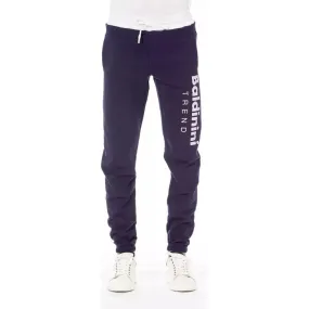 Baldinini Trend Purple Cotton Men Pants