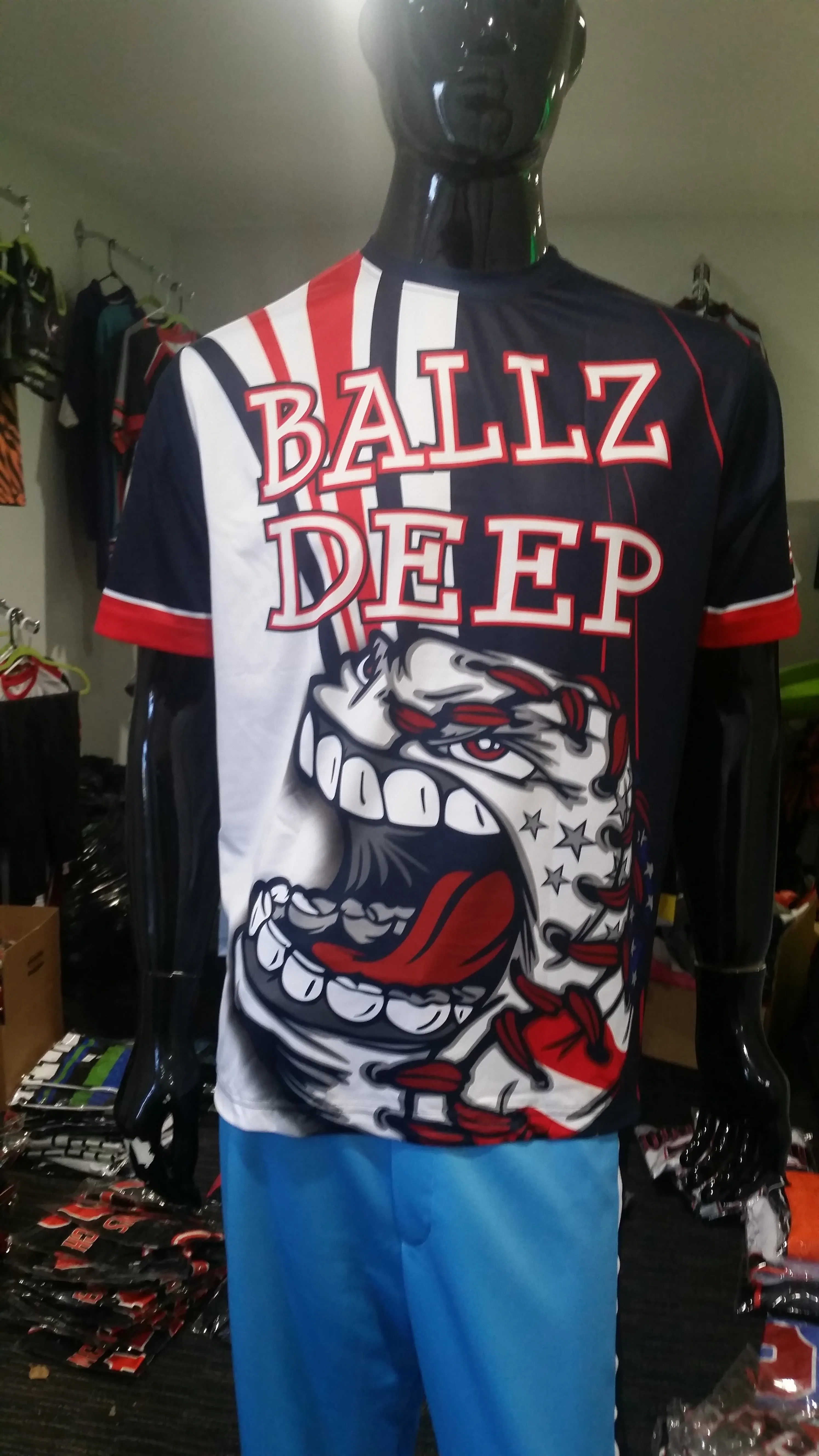 Ballz Deep - Custom Full-Dye Jersey