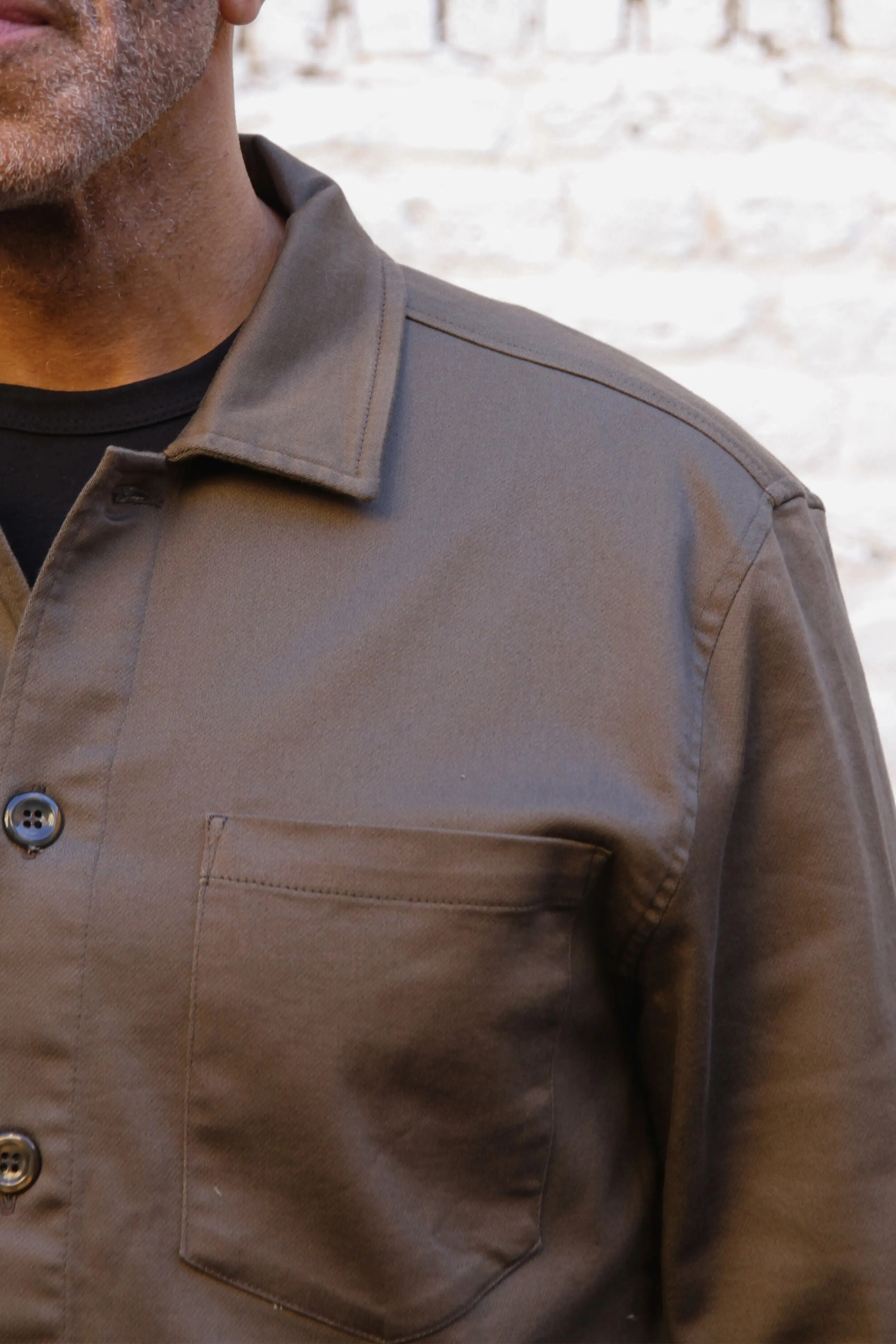 Bart Superflex Overshirt - Mushroom