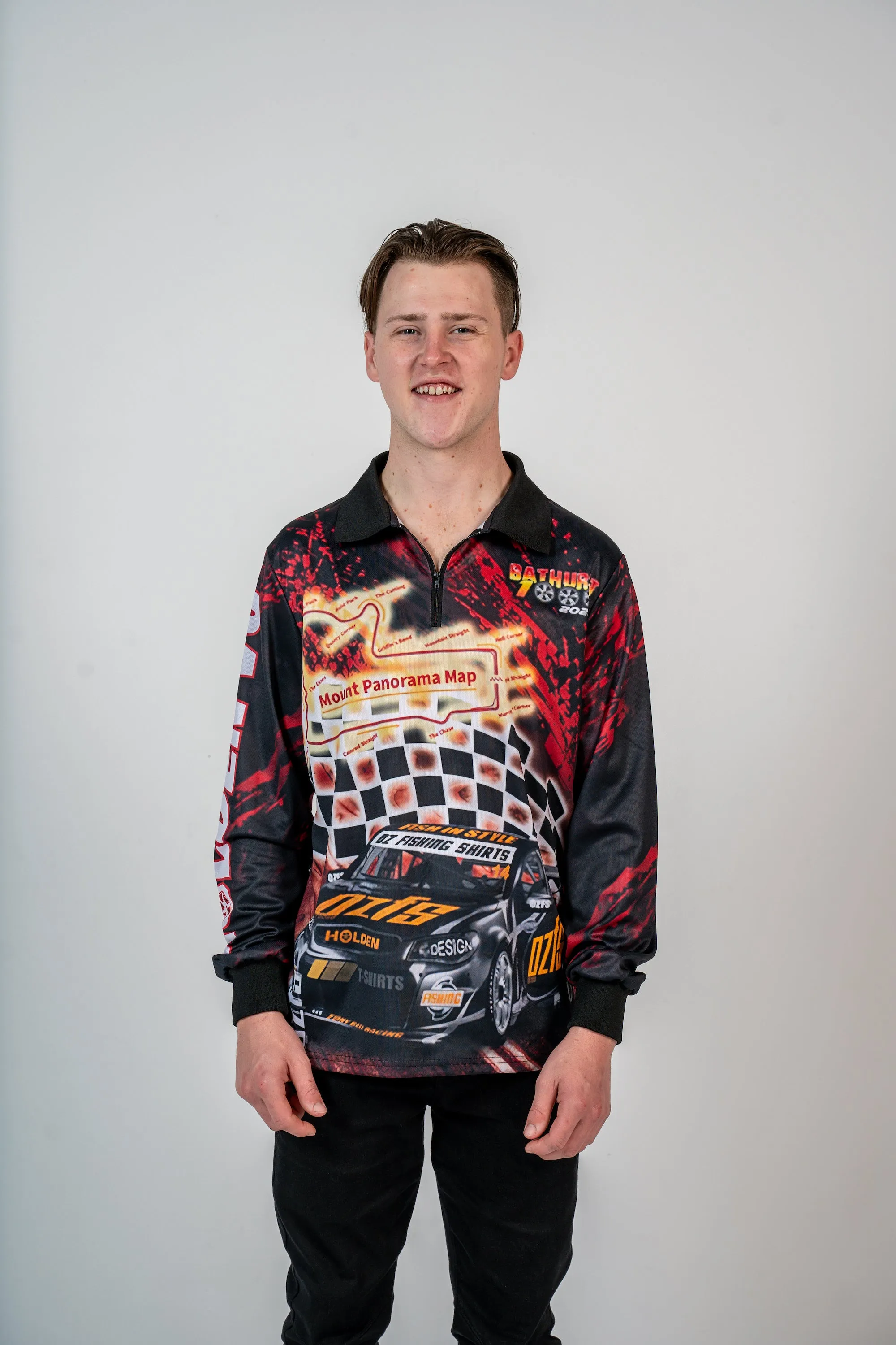 Bathurst V8 Holden Fishing Shirt - Quick Dry & UV Rated