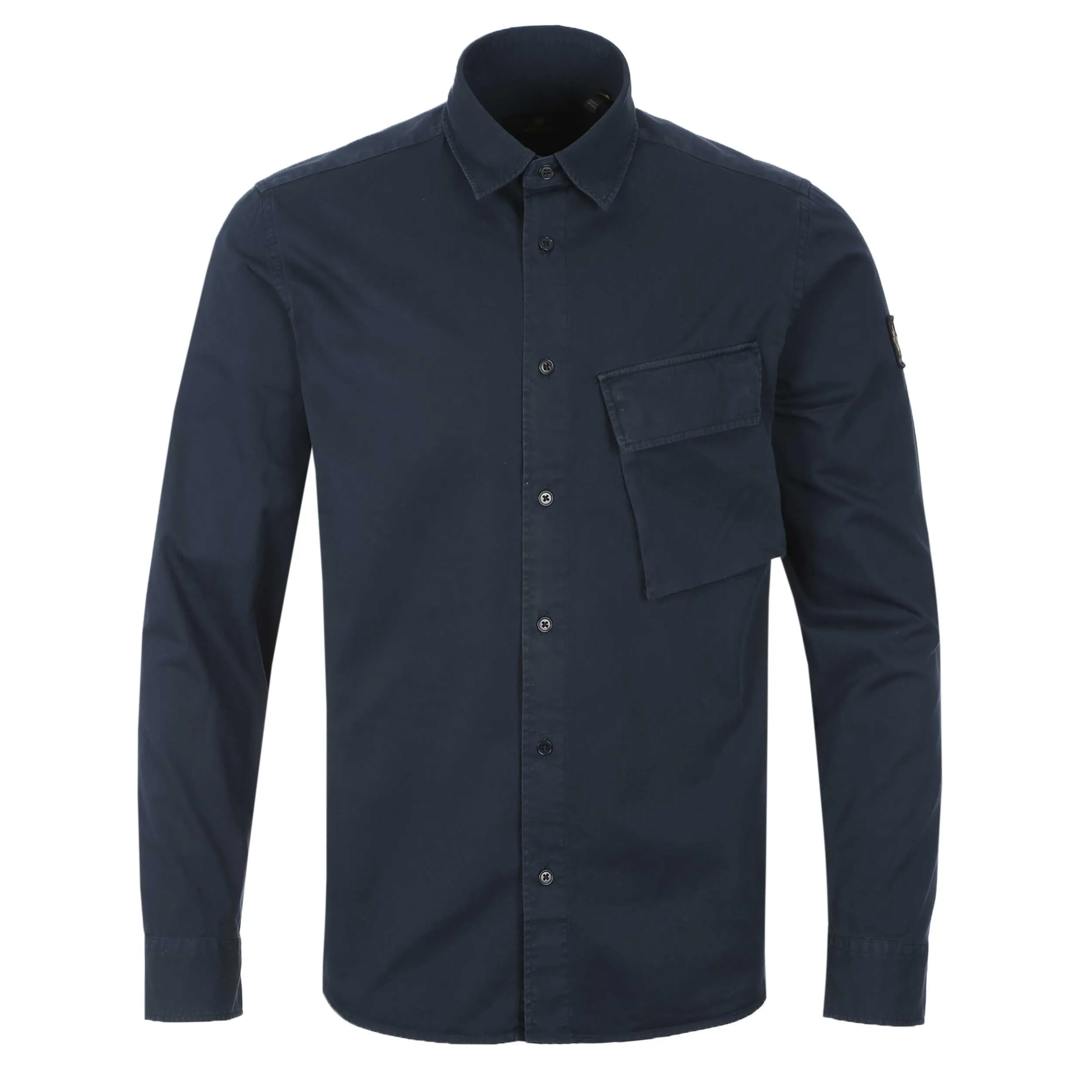 Belstaff Scale Shirt in Dark Ink