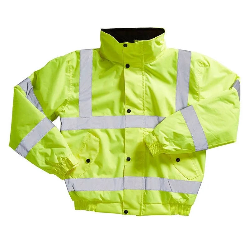 Blackrock Hi Vis FLEECE Lining Bomber Jacket