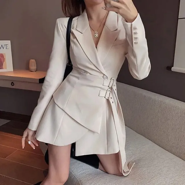 Blazer Long Sleeve Mini party fashion elegant dress