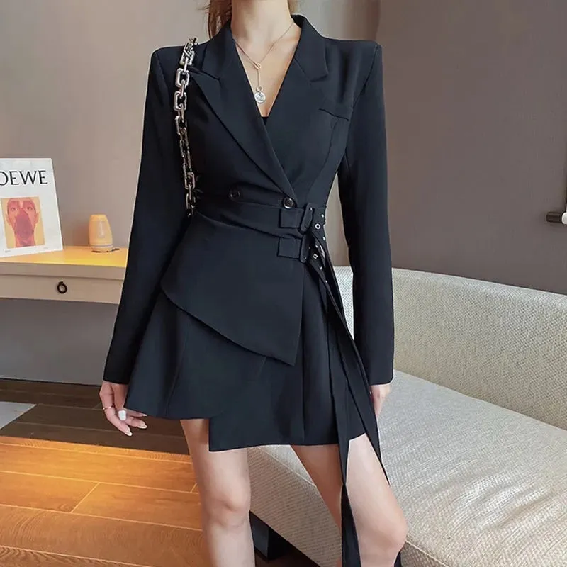 Blazer Long Sleeve Mini party fashion elegant dress