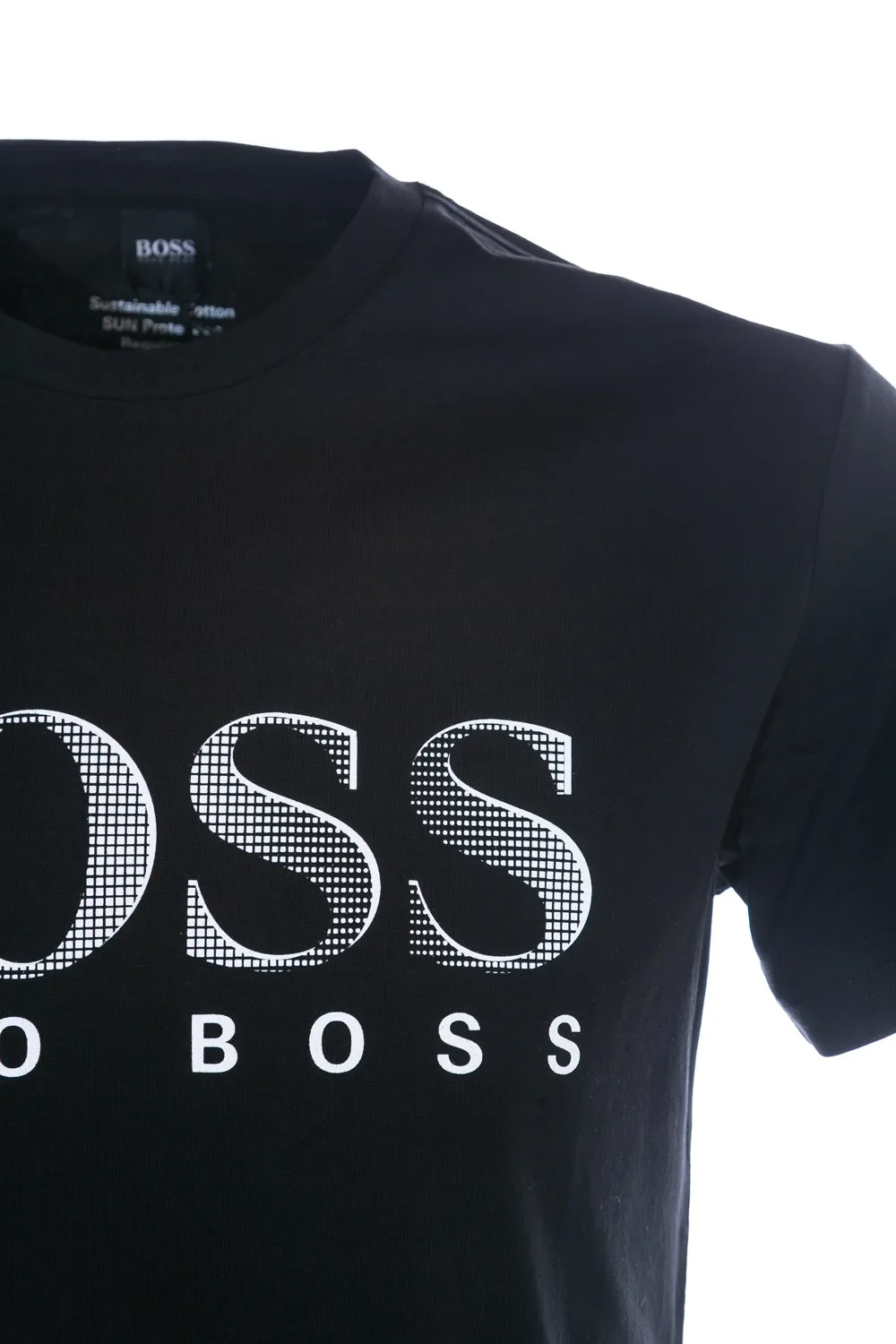 BOSS RN UV Protection T Shirt in Black