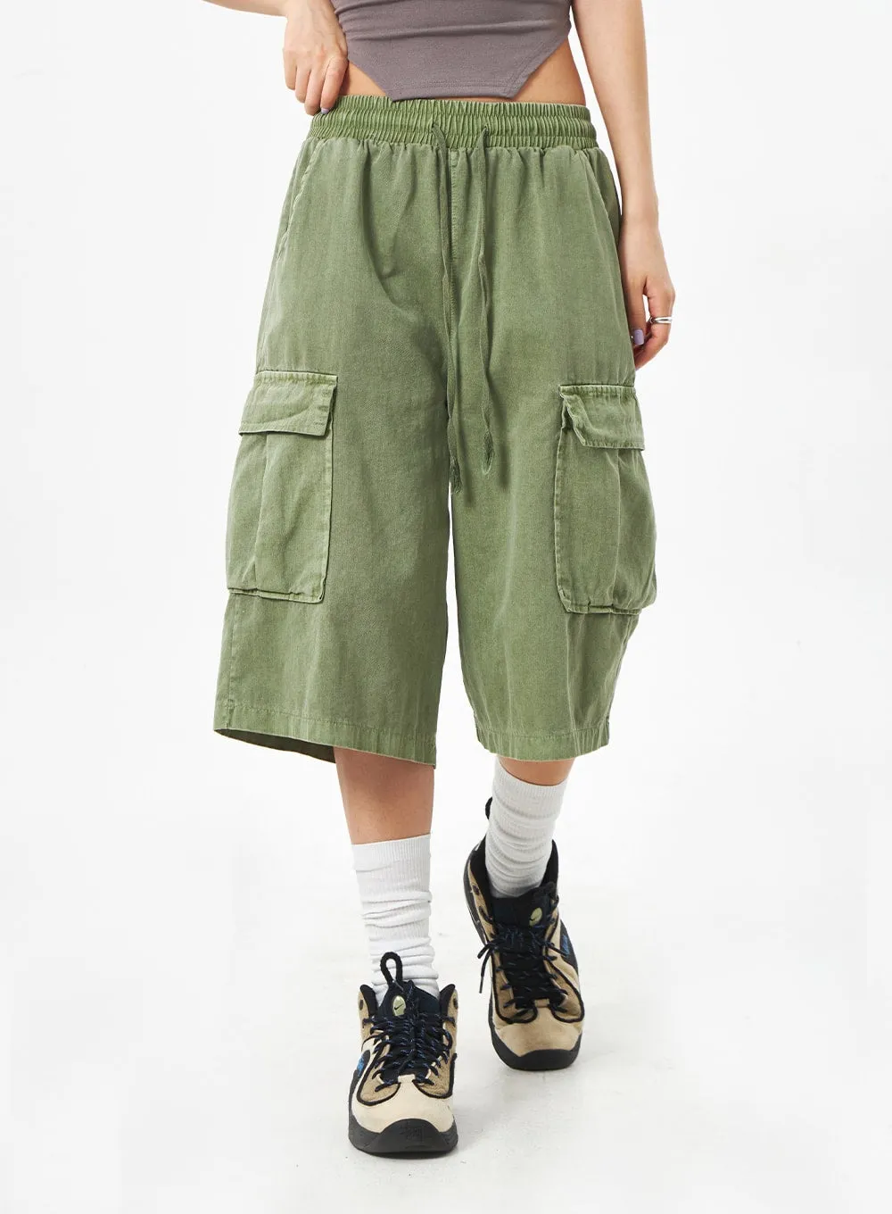 Cargo Midi Pants Unisex CA307