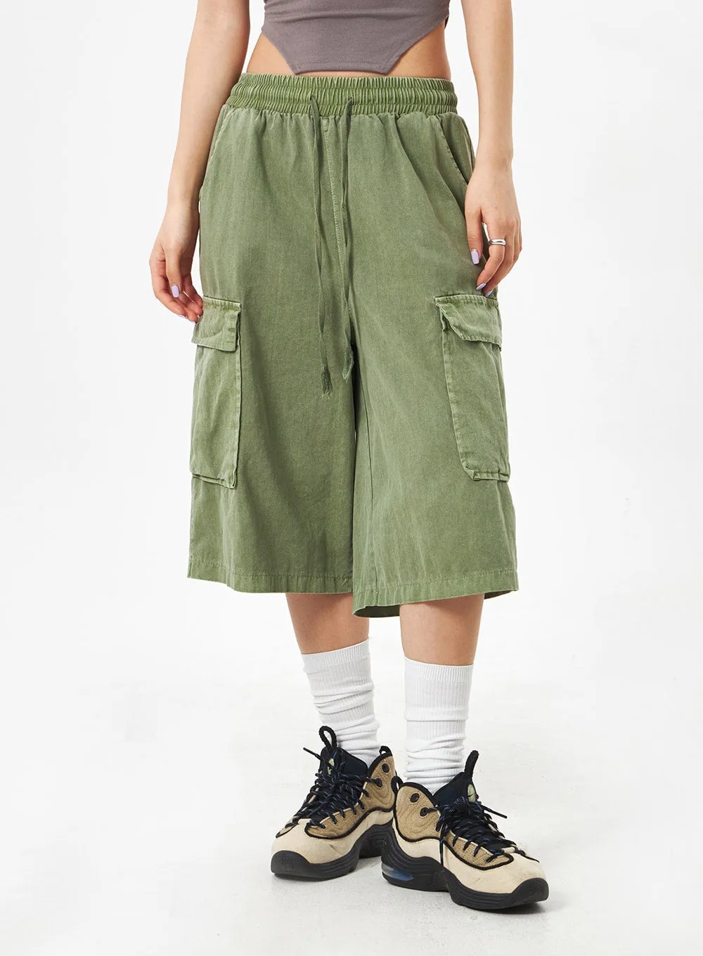 Cargo Midi Pants Unisex CA307