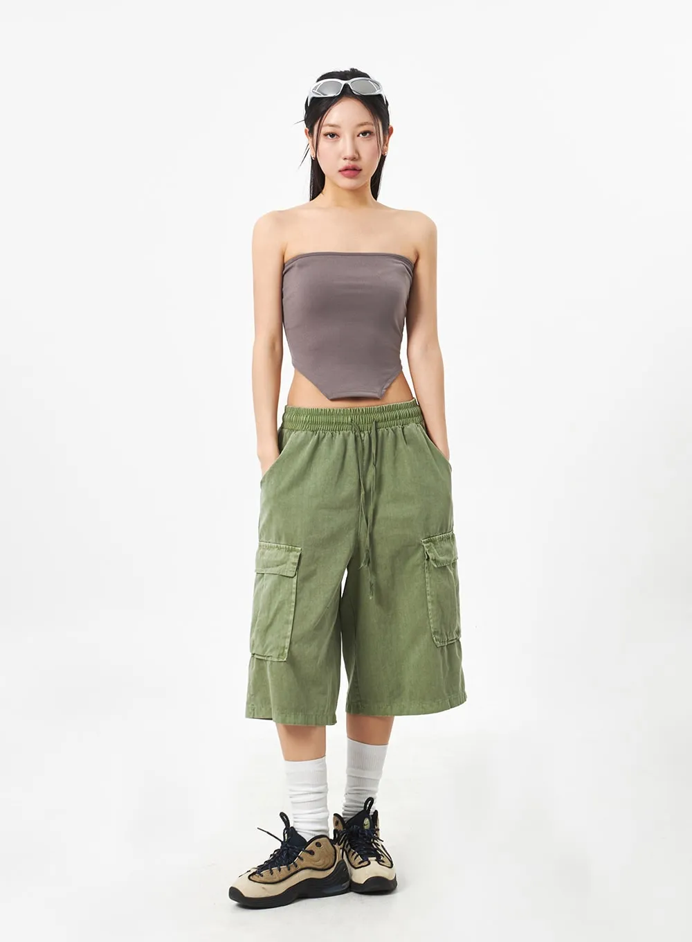 Cargo Midi Pants Unisex CA307