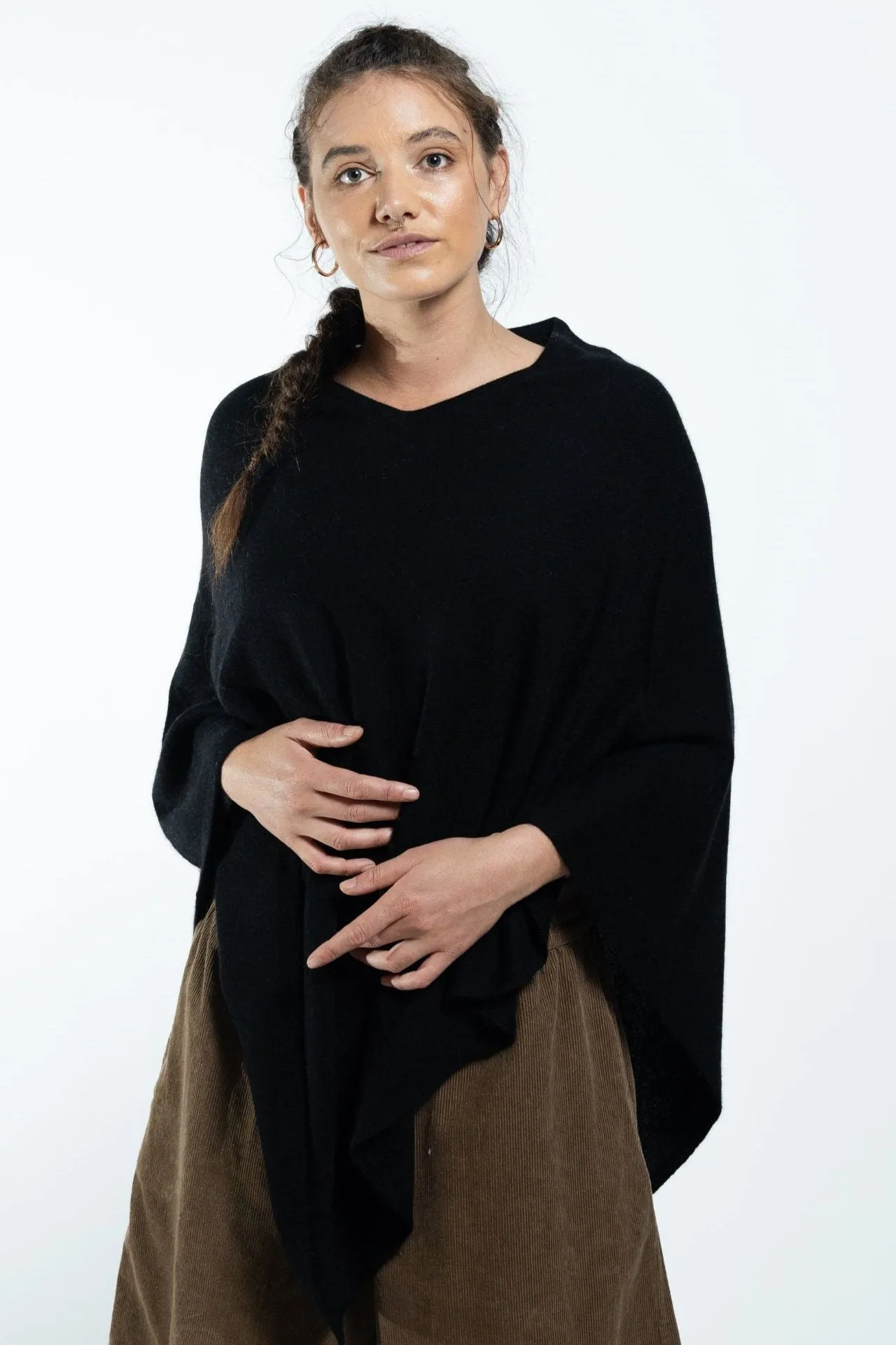 Cashmere Poncho