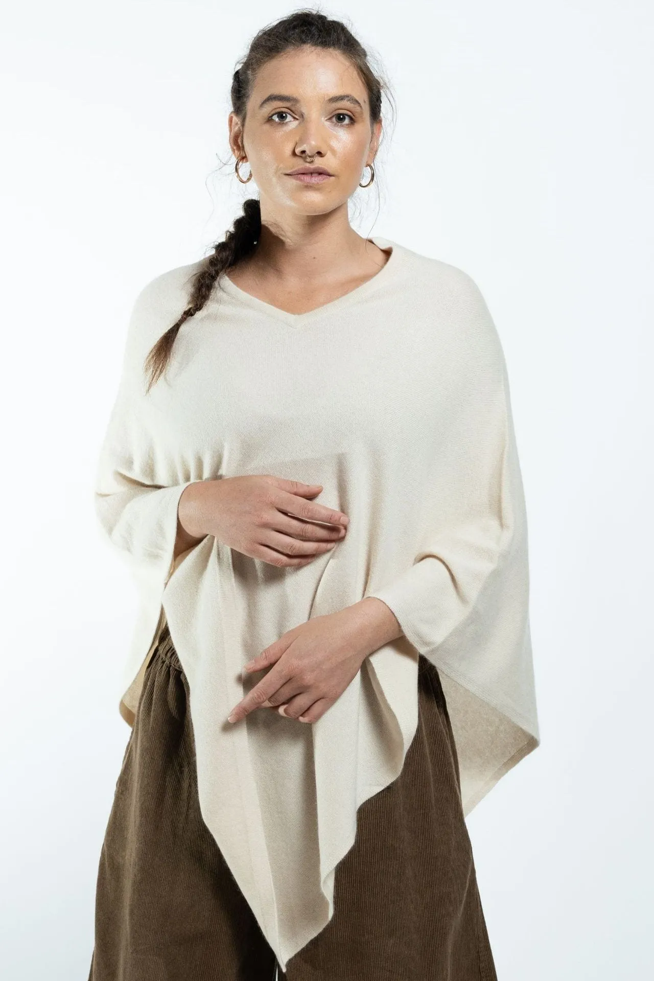 Cashmere Poncho