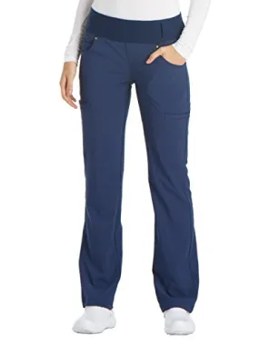 Cherokee CK002 Women's Iflex Mid Rise Straight Leg Pull-on Pant