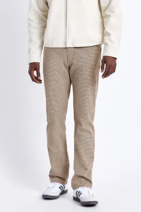 Choice Chino Pant - Vanilla Houndstooth