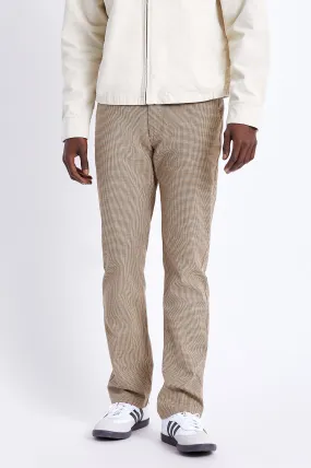 Choice Chino Pant - Vanilla Houndstooth