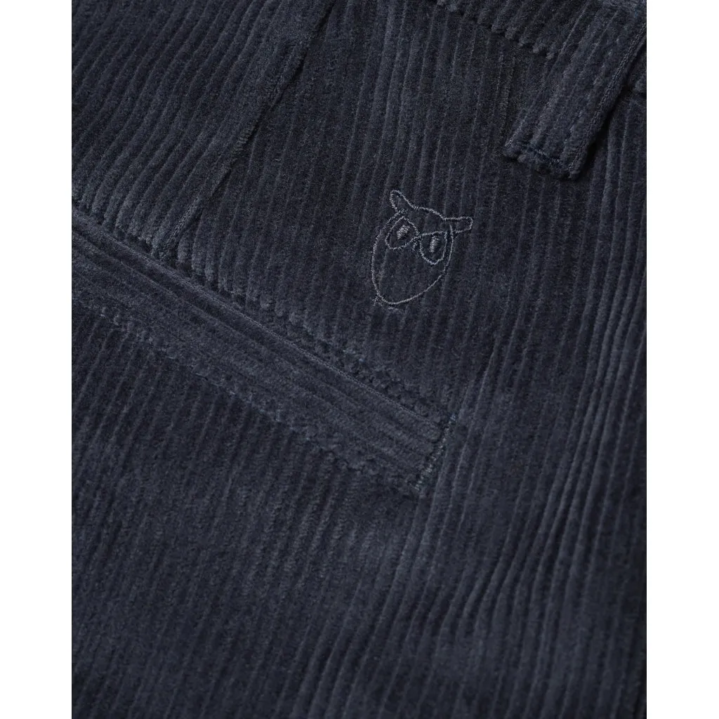 CHUCK regular 8-wales corduroy chino pants - Total Eclipse