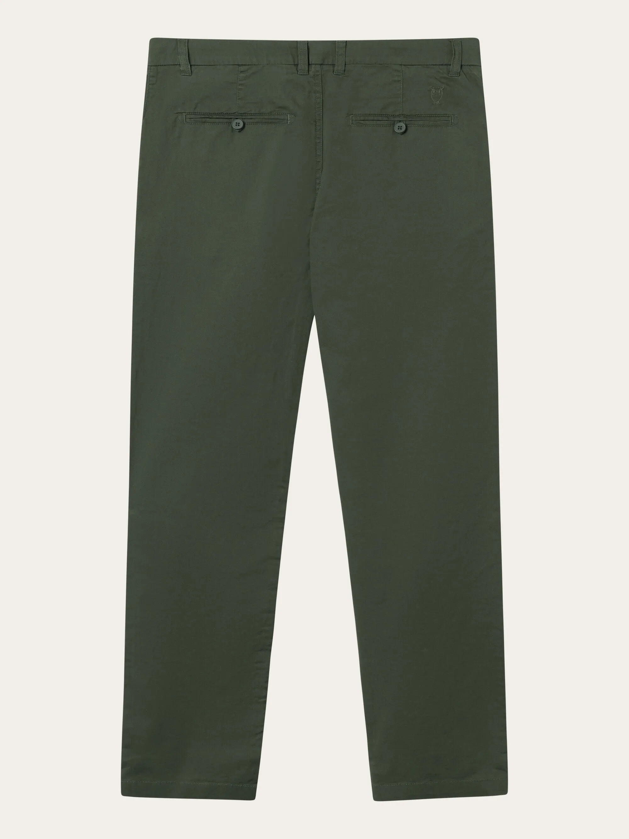 CHUCK regular chino poplin pant - Forrest Night