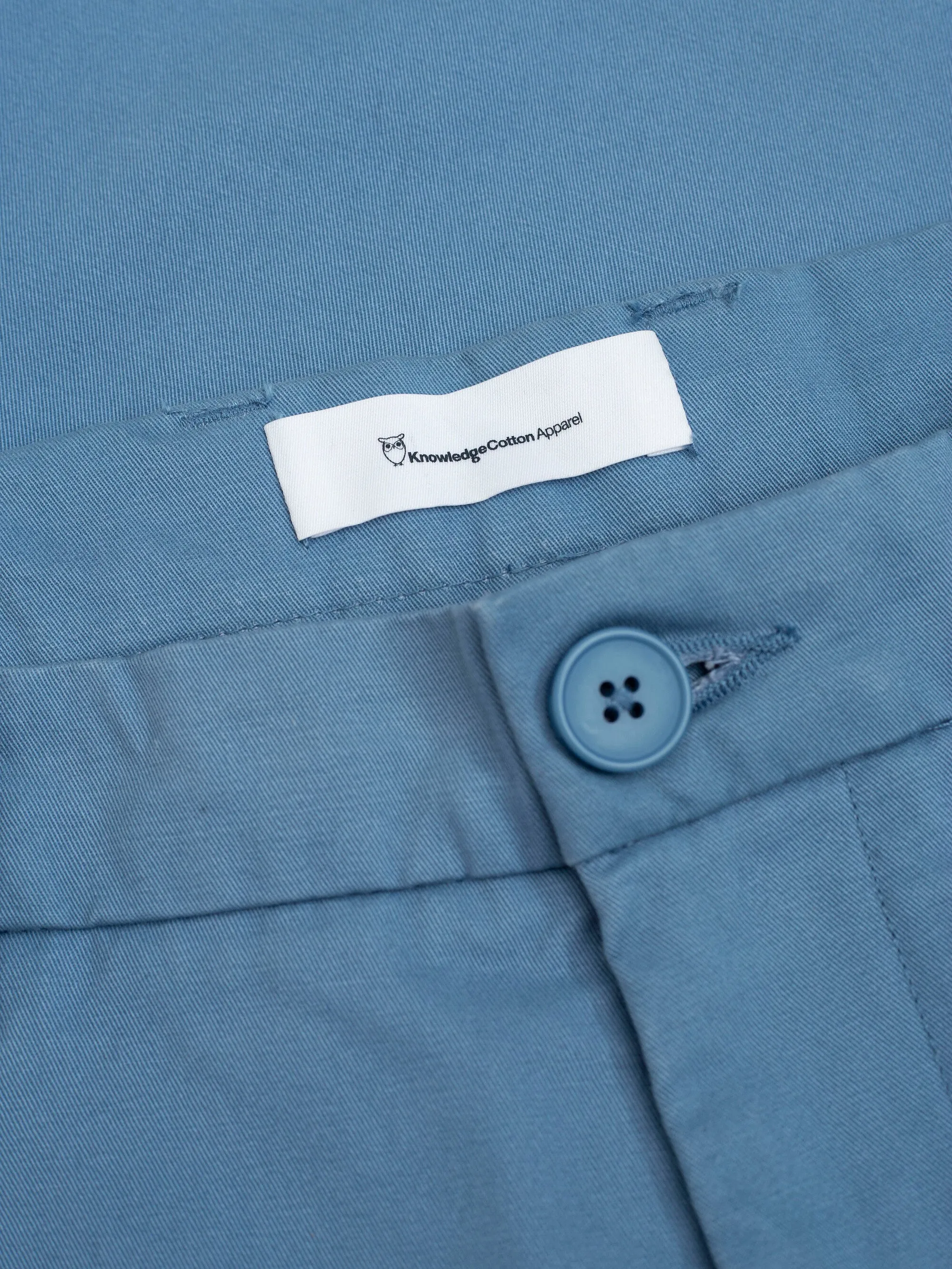 CHUCK regular twill chino pants - Coronet Blue