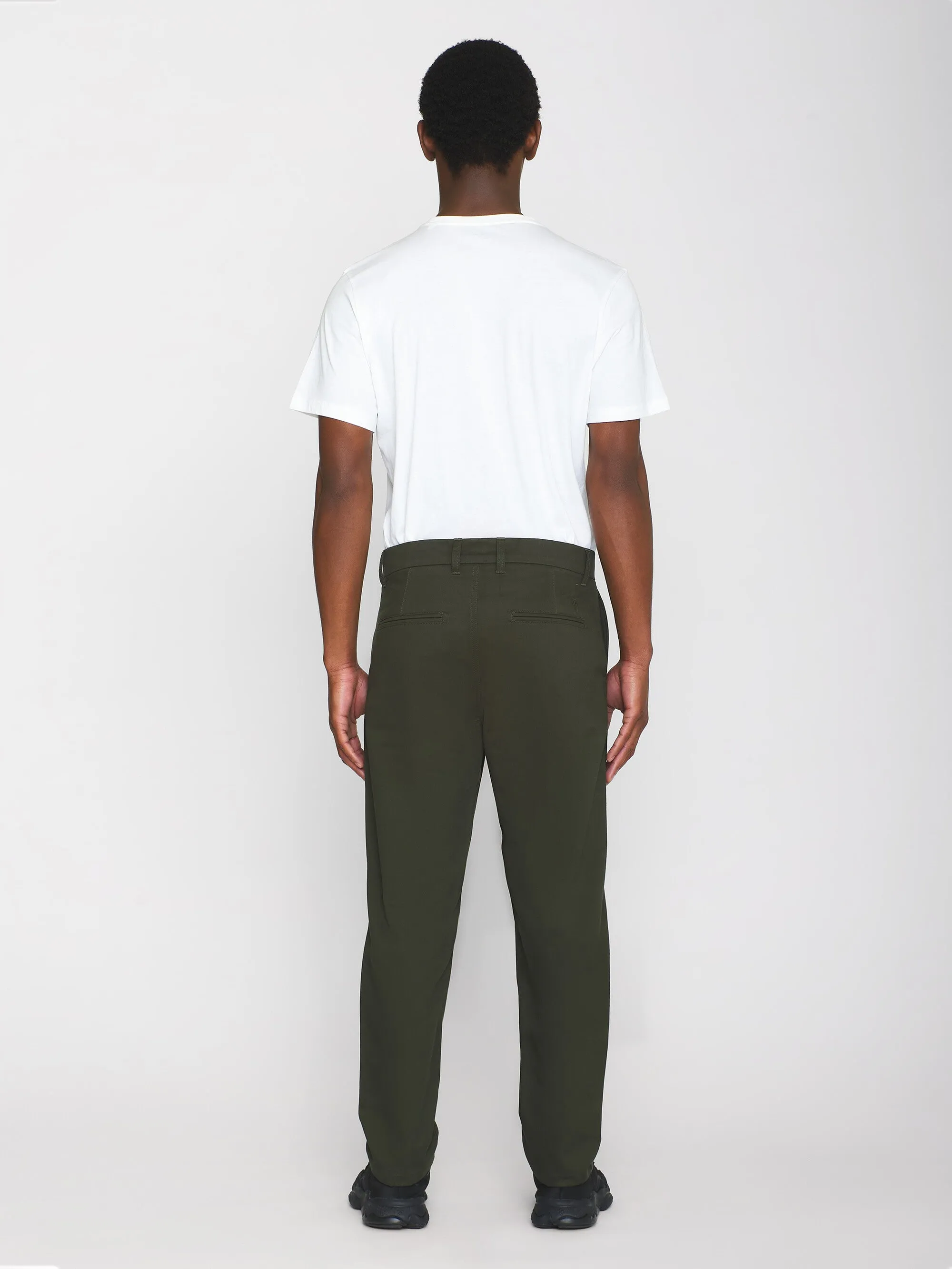 CHUCK regular twill chino pants - Forrest Night