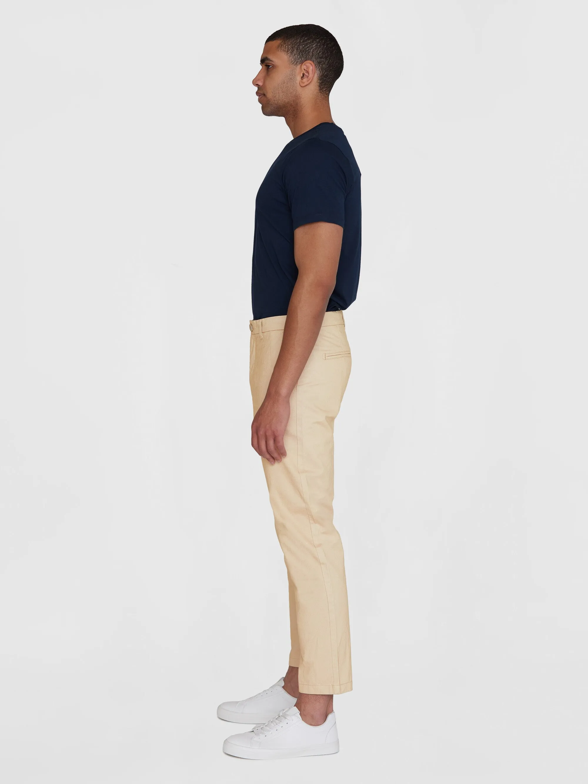 CHUCK regular twill chino pants - Light feather gray