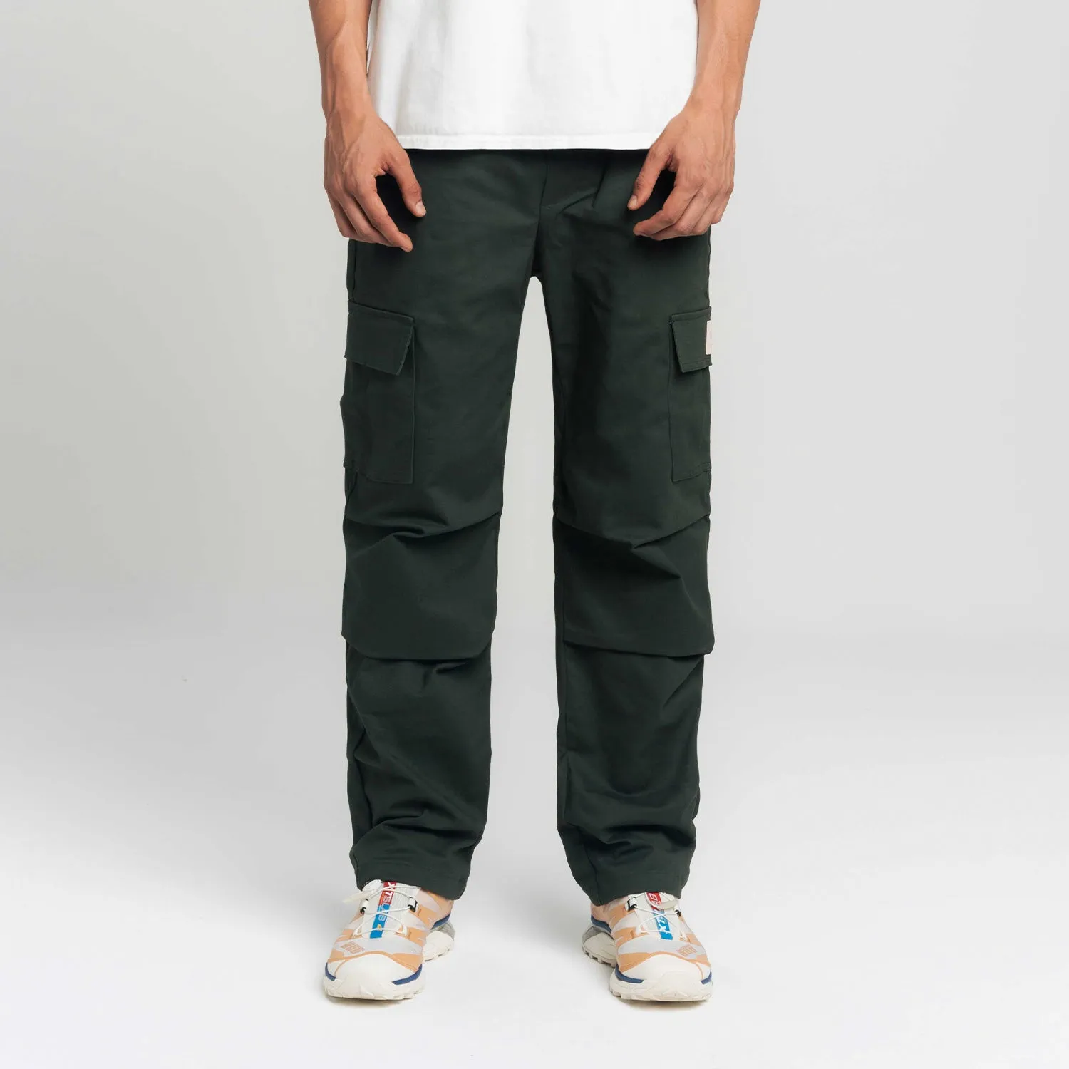 Classic Drill Jogger - Military Green