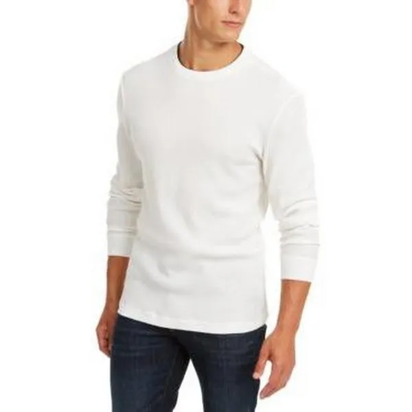 Club Room Mens Thermal Crewneck Shirt