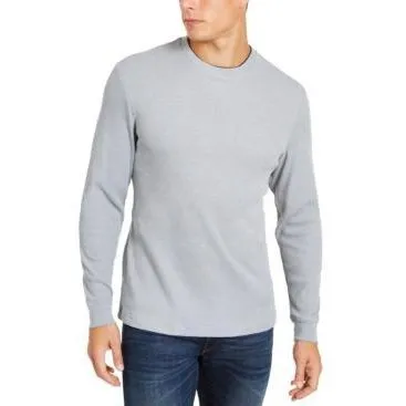 Club Room Mens Thermal Crewneck Shirt