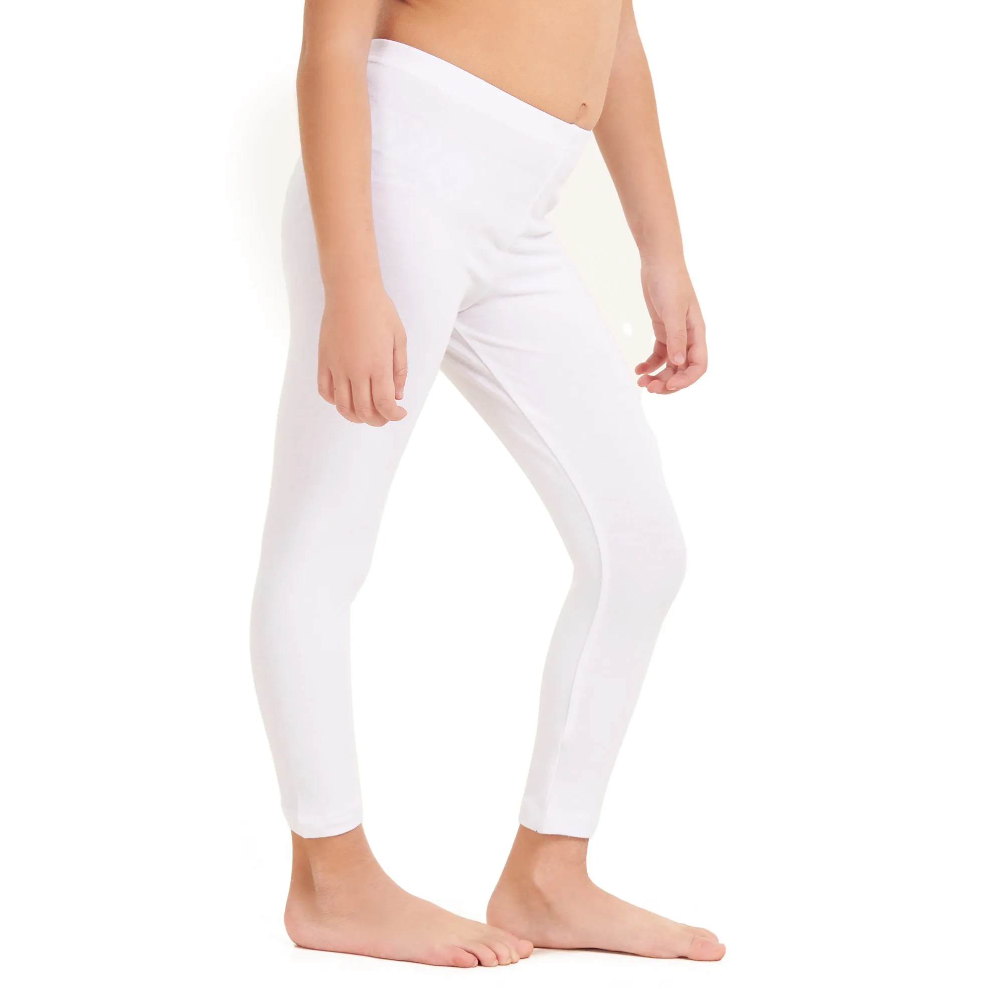 Cotton leggings for Girls - (Sizes 8-15)