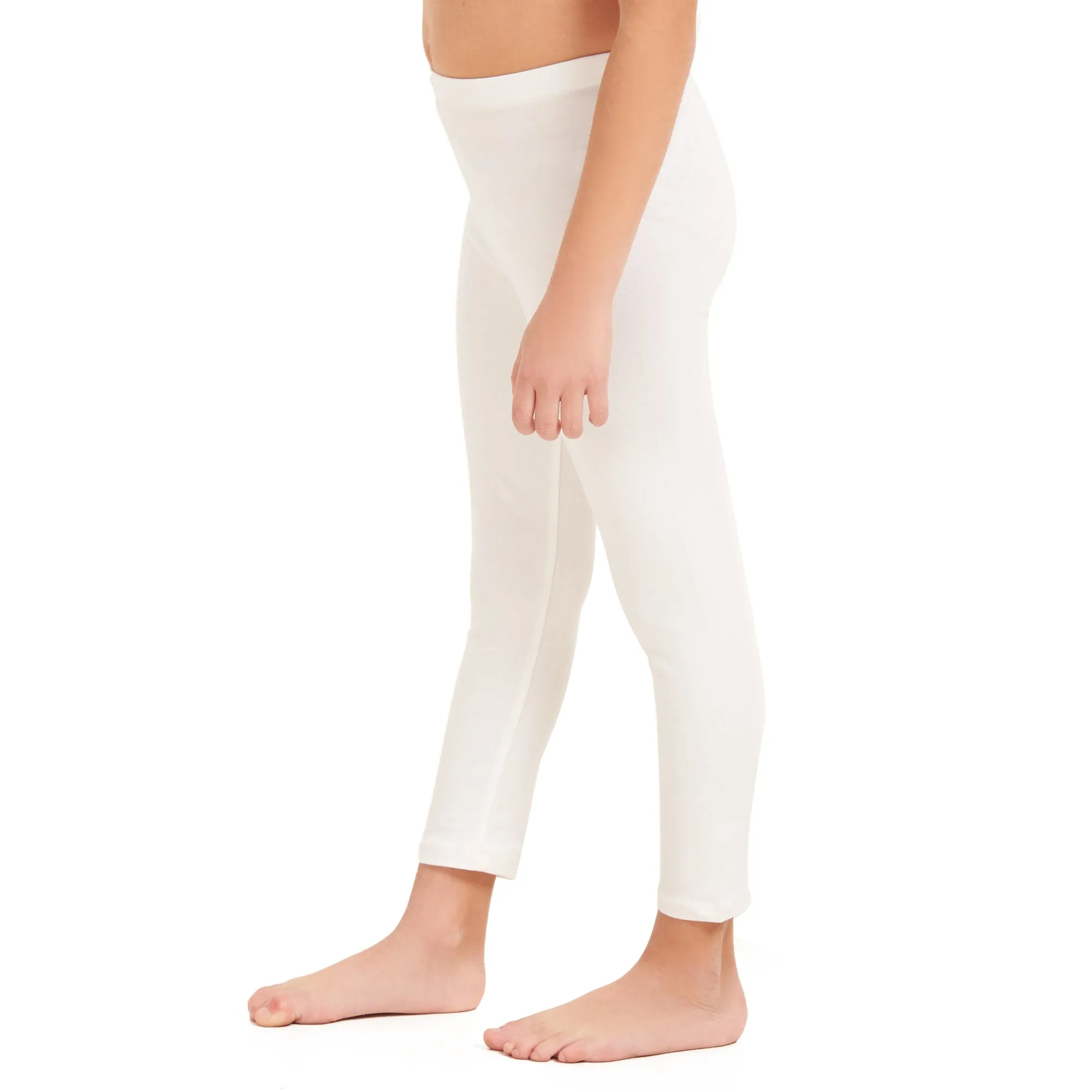 Cotton leggings for Girls - (Sizes 8-15)